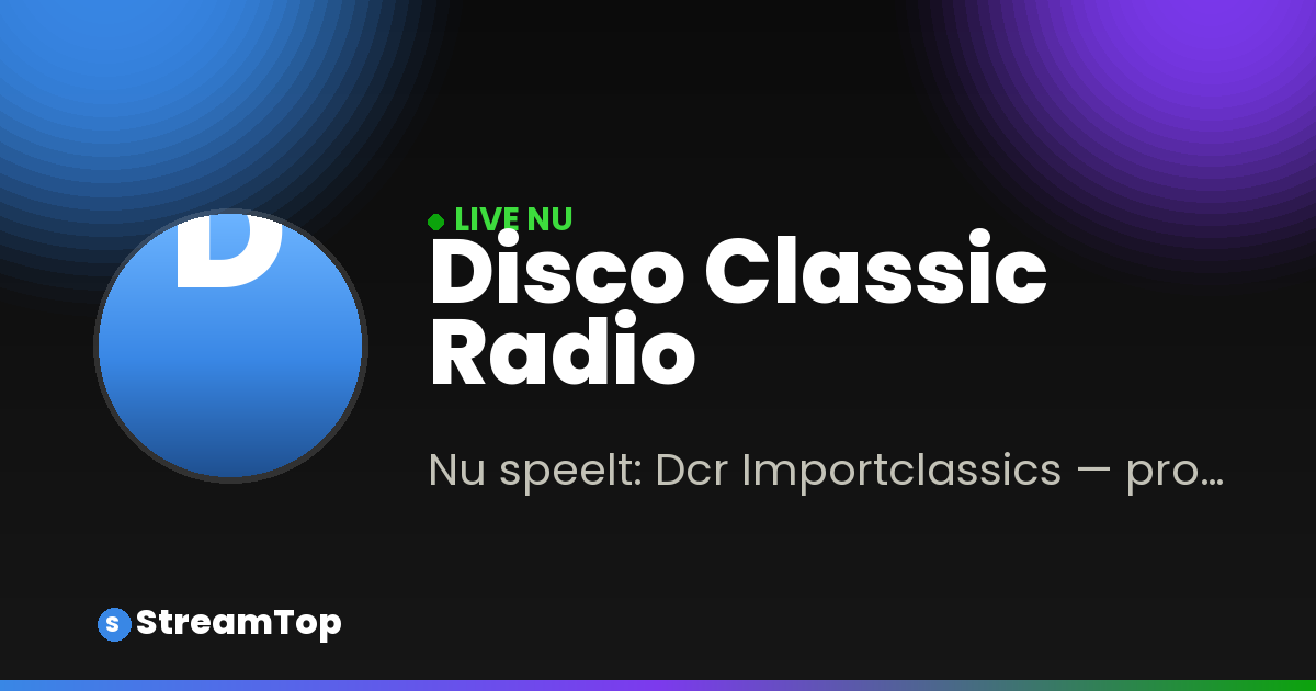 Teilen-Bild von Disco Classic Radio