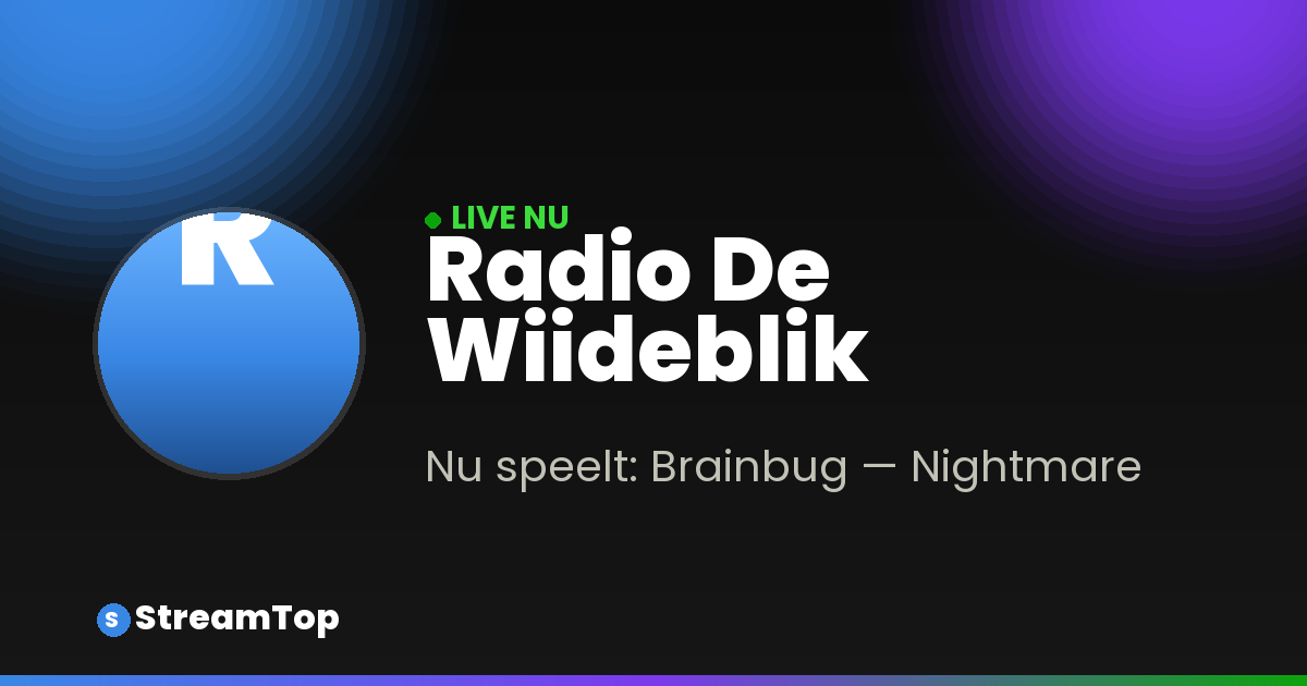 Teilen-Bild von Radio De Wiideblik