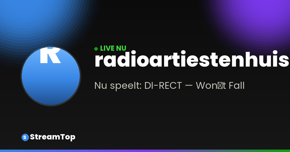 Teilen-Bild von radioartiestenhuis