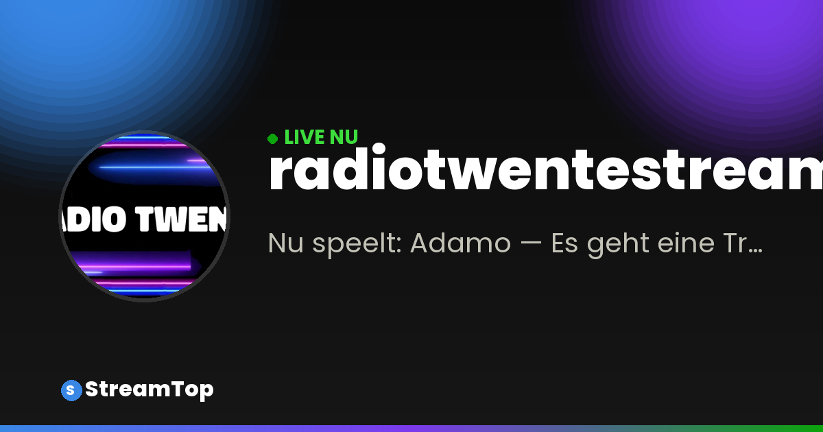 Teilen-Bild von radiotwentestream.com