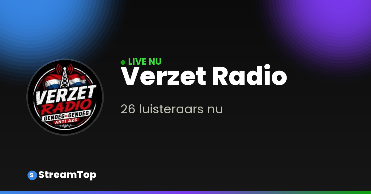 Teilen-Bild von Verzet Radio