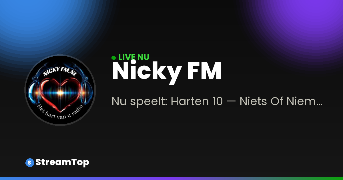 Share image of Nicky FM