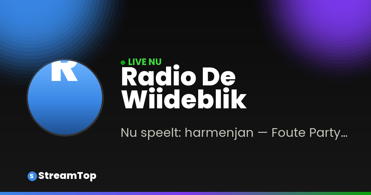 Share image of Radio De Wiideblik