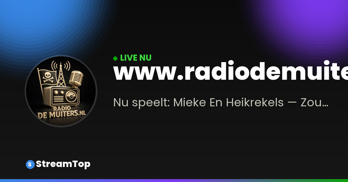 Share image of www.radiodemuiters.nl