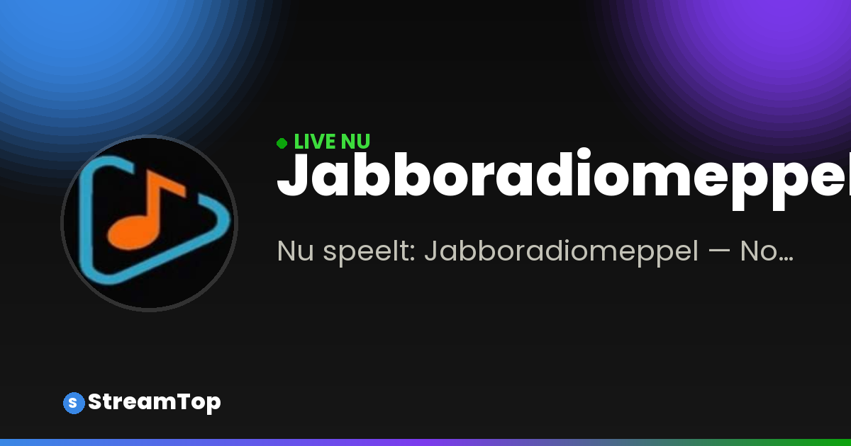 Deelafbeelding van Jabboradiomeppel