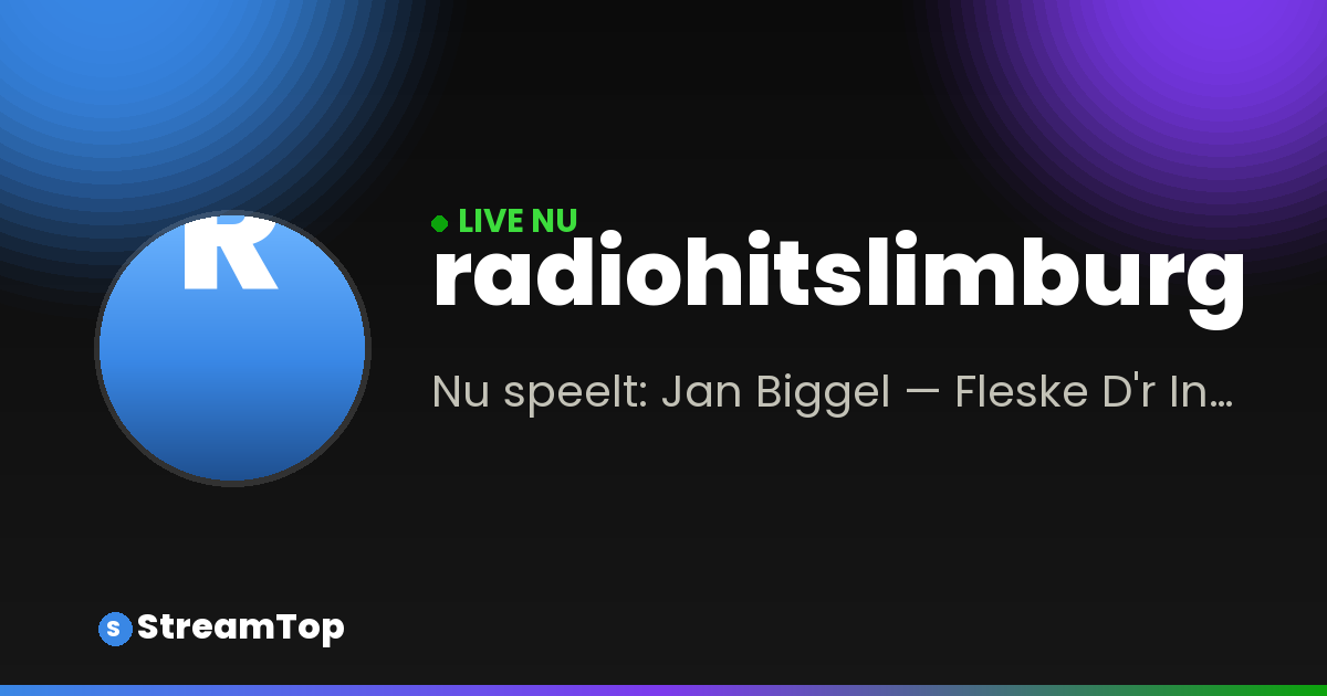 Deelafbeelding van radiohitslimburg
