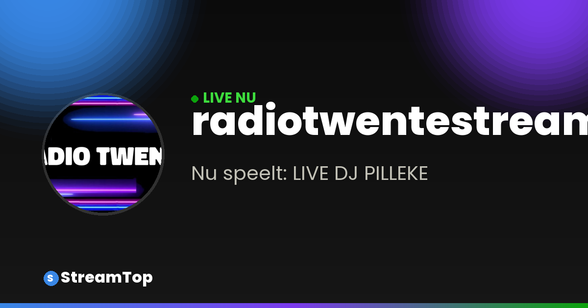 Deelafbeelding van radiotwentestream.com