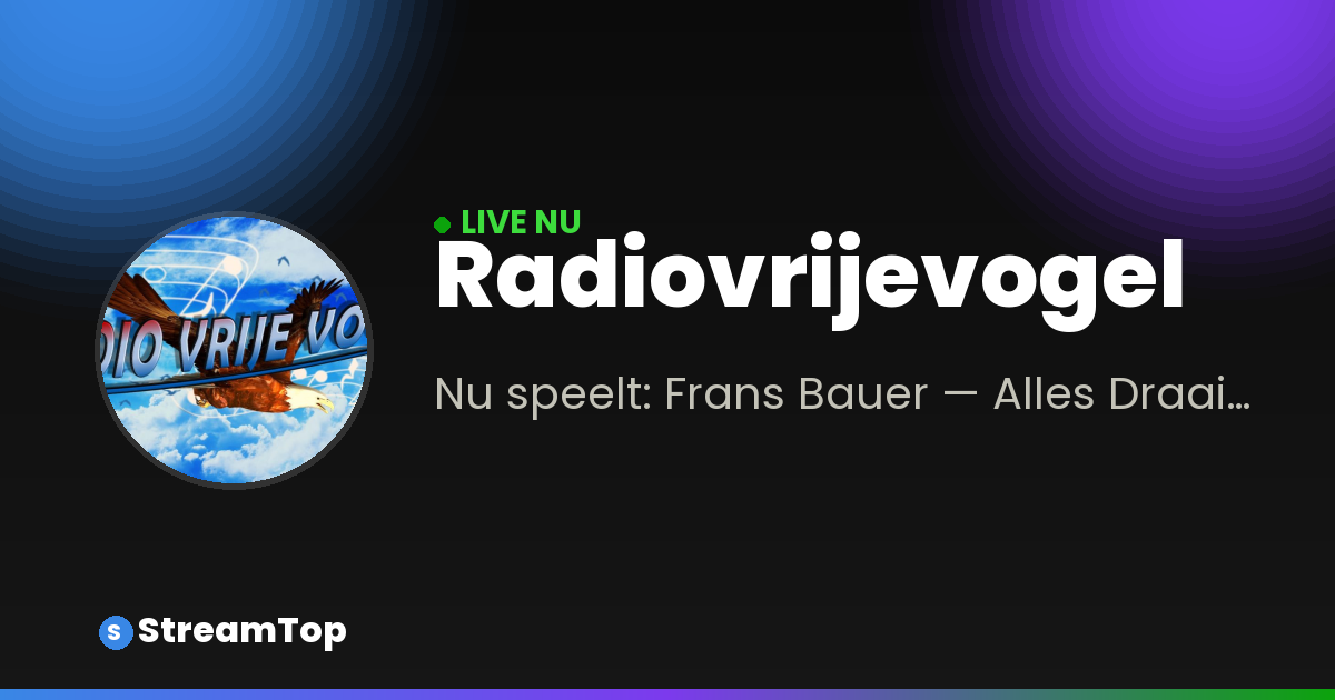 Deelafbeelding van Radiovrijevogel