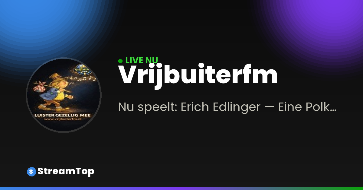 Deelafbeelding van Vrijbuiterfm