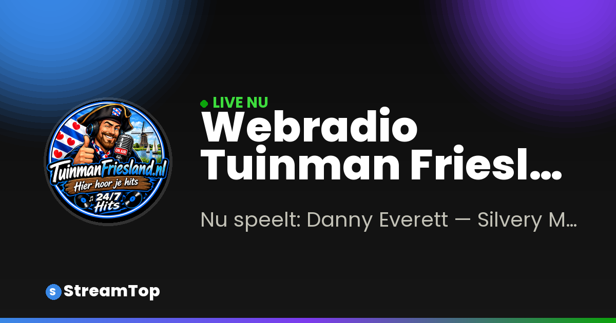 Deelafbeelding van Webradio Tuinman Friesland